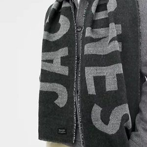 Jack & Jones Brand Spellout Scarf